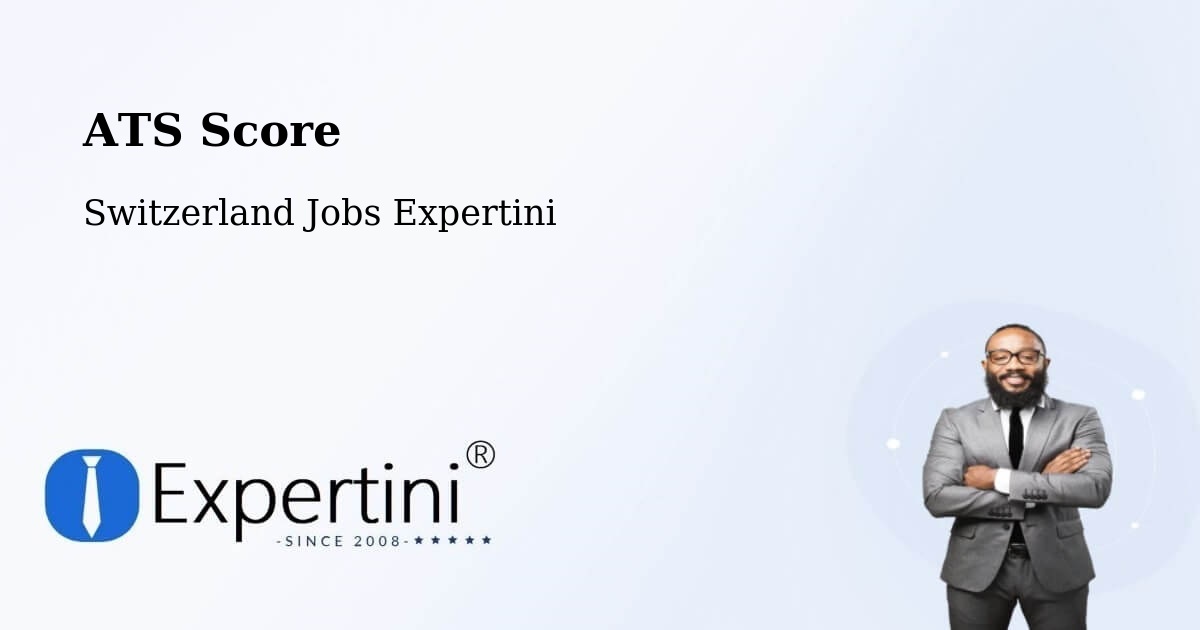 Resume ATS Score & Job Description Match Tool – Stäfa - Switzerland Jobs Expertini