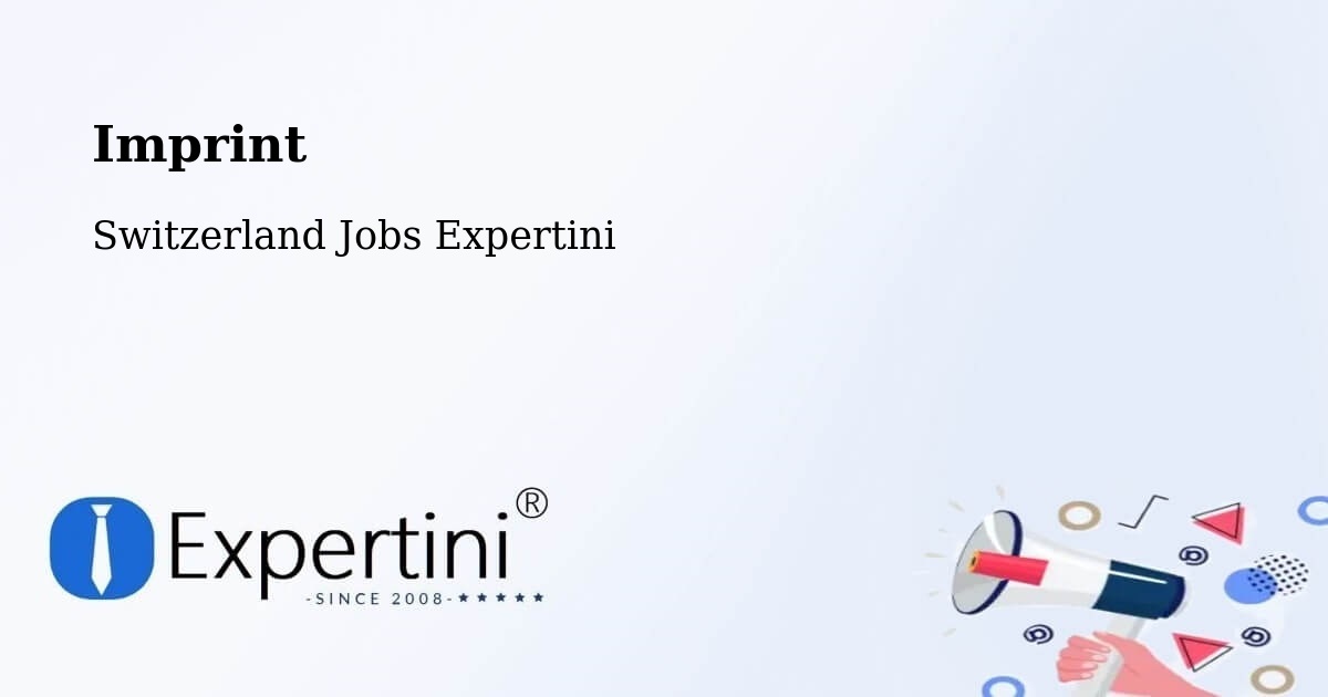 Imprint – Stäfa - Switzerland Jobs Expertini